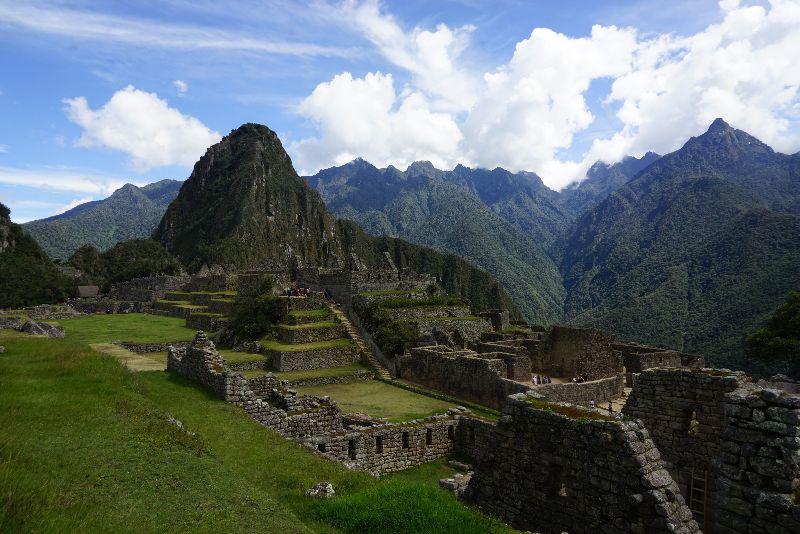 Exploring Machu Picchu on the 2-day tour