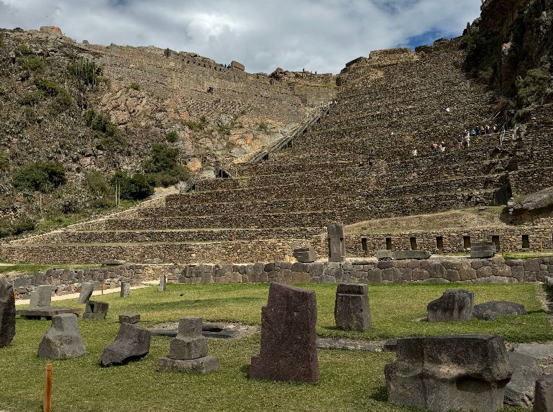 Ollantaytambo Archeological Site in Sacred Valley